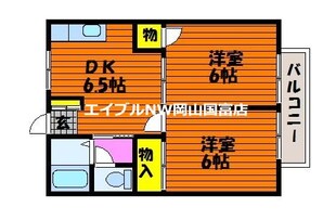 アビタシオンくわのの物件間取画像